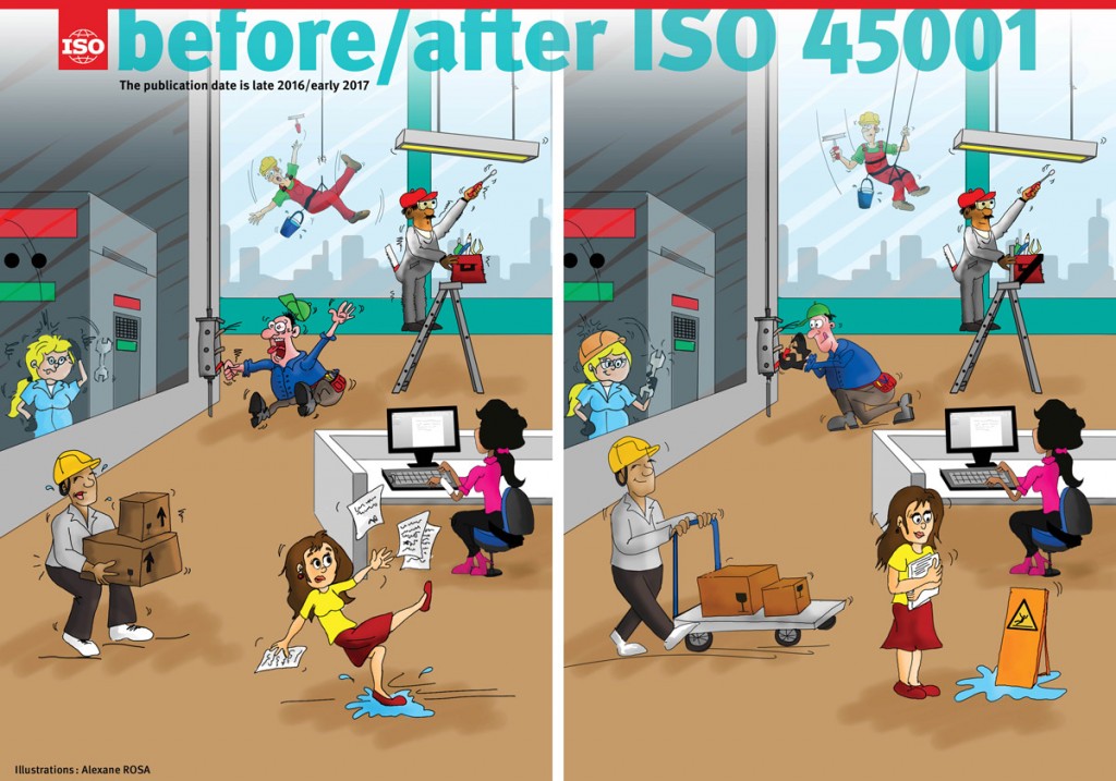 ISO 45000 Cartoon